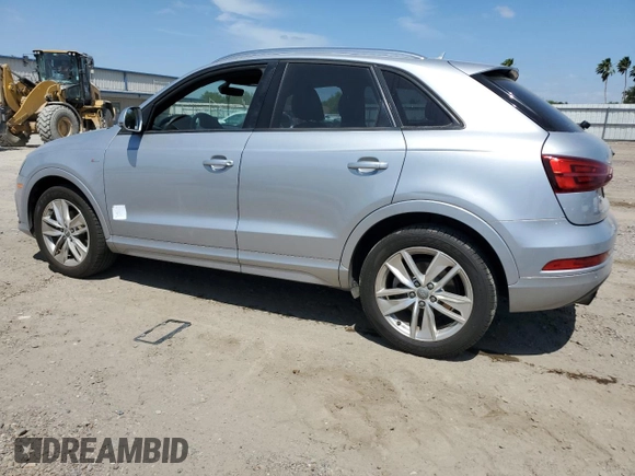 2018 Audi Q3 Premium z VIN WA1BCCFS3JR016890, wystawiony jako Copart lot #52594015 z przebiegiem 63 871 mil mil oraz Szkoda całkowita • Salvage title. Historia ofert i sprzedaży dostępna na DreamBid. Obrazek 2.