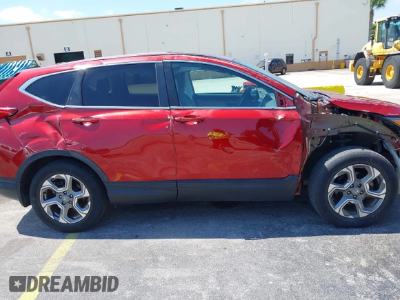 2019 Honda CR-V EX-L with VIN 5J6RW1H85KL006877, listed as a IAAI auction lot 42144665 with 39,833 mi miles. Bid and sale history available at carsss.com. Image 18.