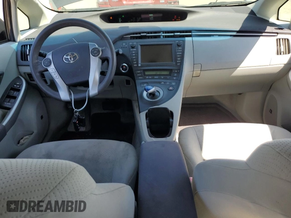 2010 Toyota Prius II with VIN JTDKN3DU3A0181413, listed as a Copart auction lot 53153115 with 107,110 mi miles and Salvage Title. Bid and sale history available at carsss.com. Image 8.