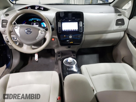2016 Nissan LEAF S with VIN 1N4BZ0CP5GC308626, listed as a Copart auction lot 42102433 with 65,657 mi miles. Bid and sale history available at carsss.com. Image 8.