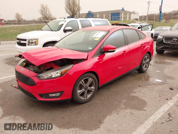 2017 Ford Focus SE with VIN 1FADP3FE8HL328221, listed as a IAAI auction lot 41813348 with 76,400 mi miles and . Bid and sale history available at carsss.com. Image 17.