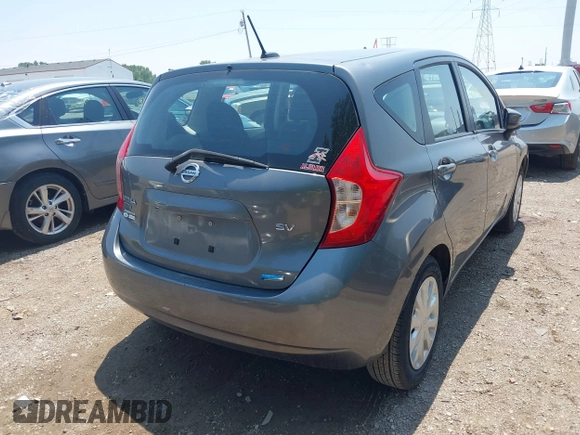 2016 Nissan Note S with VIN 3N1CE2CP6GL363549, listed as a IAAI auction lot 42452265 with 109,200 mi miles and . Bid and sale history available at DreamBid. Image 4.