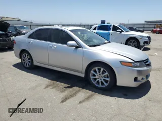 2006 Acura TSX Navi with VIN JH4CL95966C014989, listed as a Copart auction lot 58753795 with 165,823 mi miles and Salvage title. Bid and sale history available at DreamBid. Image 4.