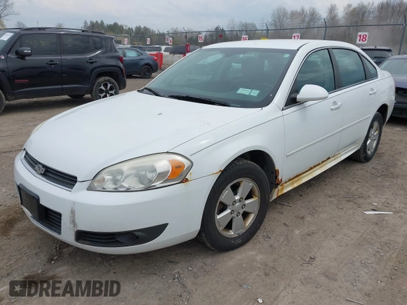 2010 Chevrolet Impala LT with VIN 2G1WB5EK2A1185288, listed as a IAAI auction lot 42128200 with 150,371 mi miles and . Bid and sale history available at DreamBid. Image 2.