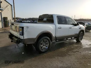 2017 Nissan Titan SV z VIN 1N6AA1E53HN537209, wystawiony jako Copart lot #82431934 z przebiegiem 119 148 mil mil oraz Szkoda całkowita • Salvage title. Historia ofert i sprzedaży dostępna na DreamBid. Obrazek 3.