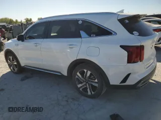 2023 Kia Sorento SX Prestige with VIN KNDRMDLH9P5205172, listed as a Copart auction lot 76367494 with 17,821 mi miles and Salvage title. Bid and sale history available at DreamBid. Image 2.