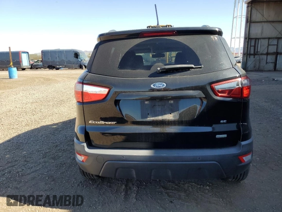 2019 Ford EcoSport SE with VIN MAJ3S2GE8KC286515, listed as a Copart auction lot 62008645 with 98,020 mi miles and Clean title. Bid and sale history available at DreamBid. Image 6.