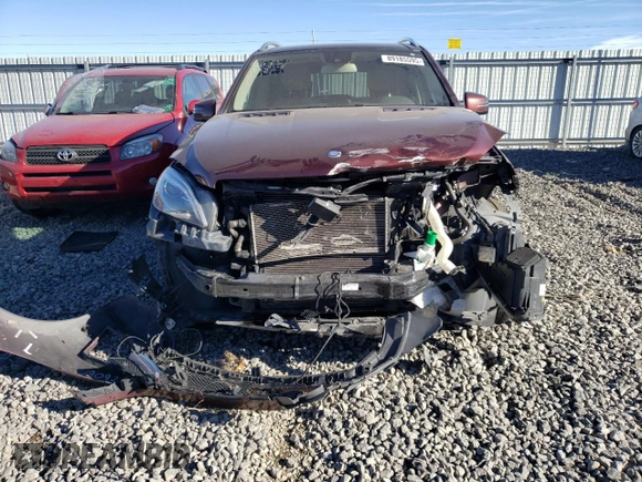 2014 Mercedes-Benz M 550 with VIN 4JGDA7DB3EA303533, listed as a Copart auction lot 89185595 with Not Provided miles and Salvage Title. Bid and sale history available at carsss.com. Image 5.