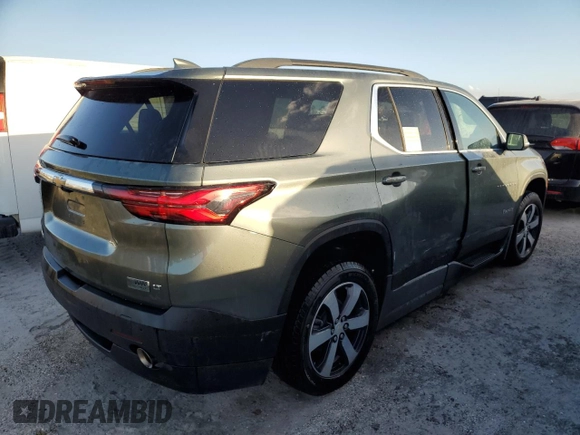 2022 Chevrolet Traverse LT Leather with VIN 1GNERHKW9NJ105351, listed as a Copart auction lot 76105104 with 0 mi miles and Salvage Title. Bid and sale history available at carsss.com. Image 3.