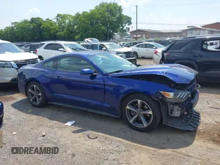 2015 Ford Mustang V6 with VIN 1FA6P8AM3F5317116, listed as a IAAI auction lot 42589414 with 129,321 mi miles and . Bid and sale history available at DreamBid. Image 13.