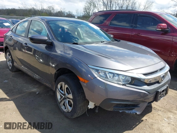 2018 Honda Civic LX with VIN 2HGFC2F5XJH586527, listed as a IAAI auction lot 42080372 with 52,114 mi miles and . Bid and sale history available at DreamBid. Image 1.