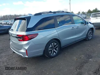 2025 Honda Odyssey EX-L z VIN 5FNRL6H61SB025648, wystawiony jako IAAI lot #41854148 z przebiegiem 202 mil mil oraz . Historia ofert i sprzedaży dostępna na DreamBid. Obrazek 4.