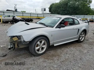 2002 Ford Mustang Standard with VIN 1FAFP40412F190297, listed as a Copart auction lot 61251985 with Not provided miles and Salvage title. Bid and sale history available at DreamBid. Image 1.