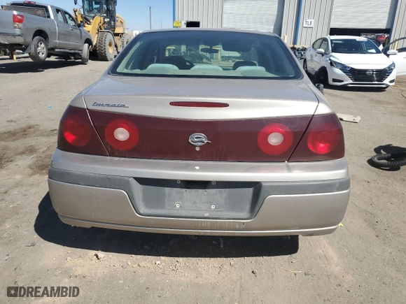 2003 Chevrolet Impala with VIN 2G1WF52E439337434, listed as a Copart auction lot 50739765 with 134,566 mi miles and Salvage Title. Bid and sale history available at carsss.com. Image 6.