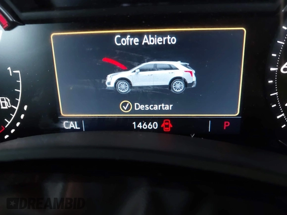 2024 Cadillac XT5 FWD Luxury with VIN 1GYKNAR42RZ738679, listed as a IAAI auction lot 42355530 with 14,660 mi miles and . Bid and sale history available at DreamBid. Image 15.