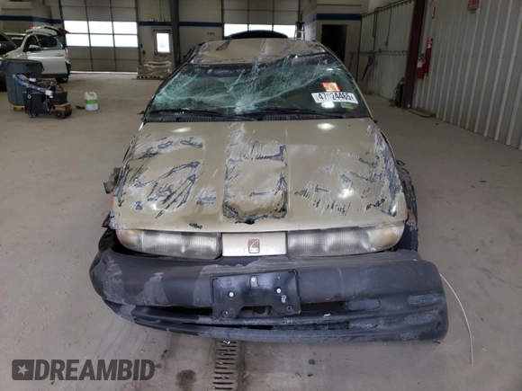 1997 Saturn SL with VIN 1G8ZH5288VZ126846, listed as a Copart auction lot 47024465 with 152,336 mi miles and Salvage Title. Bid and sale history available at carsss.com. Image 5.