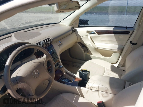 2006 Mercedes-Benz C 280 Luxury with VIN WDBRF54H86A837115, listed as a IAAI auction lot 41715543 with 140,760 mi miles and . Bid and sale history available at DreamBid. Image 5.