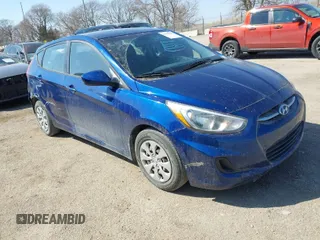 2016 Hyundai Accent SE with VIN KMHCT5AE6GU269484, listed as a IAAI auction lot 41910258 with 171,488 mi miles. Bid and sale history available at carsss.com. Image 1.