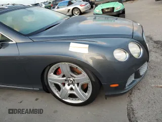 2013 Bentley Continental GT with VIN SCBGR3ZA6DC080610, listed as a Copart auction lot 74080524 with Not Provided miles and Salvage Title. Bid and sale history available at DreamBid. Image 12.