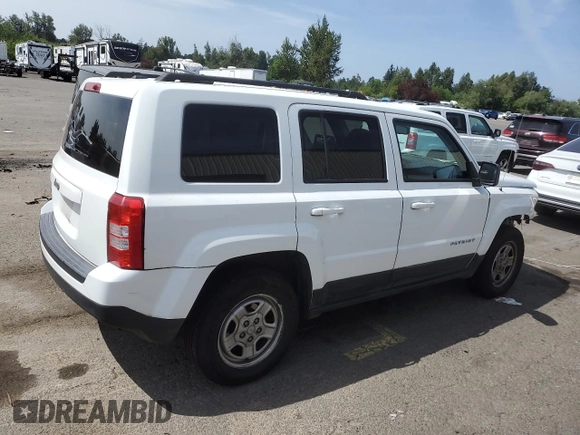 2016 Jeep Patriot Sport with VIN 1C4NJRBB3GD686074, listed as a Copart auction lot 60338415 with 150,324 mi miles and Clean title. Bid and sale history available at DreamBid. Image 3.
