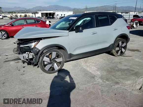 2024 Volvo XC40 Plus with VIN YV4EH3HL4R2232839, listed as a Copart auction lot 50627475 with 29,439 mi miles and Salvage title. Bid and sale history available at DreamBid. Image 11.