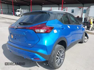 2023 Nissan Kicks SV with VIN 3N1CP5CV5PL502113, listed as a IAAI auction lot 41502927 with Not Provided miles and . Bid and sale history available at DreamBid. Image 4.