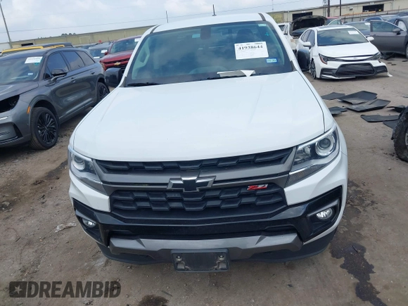 2022 Chevrolet Colorado 2WD Z71 with VIN 1GCGSDEN6N1194216, listed as a IAAI auction lot 41938644 with 69,360 mi miles and . Bid and sale history available at DreamBid. Image 12.