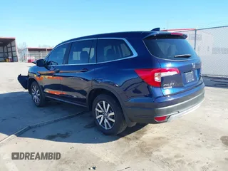 2021 Honda Pilot EX-L with VIN 5FNYF6H5XMB019425, listed as a IAAI auction lot 41698961 with 63,325 mi miles and . Bid and sale history available at carsss.com. Image 3.