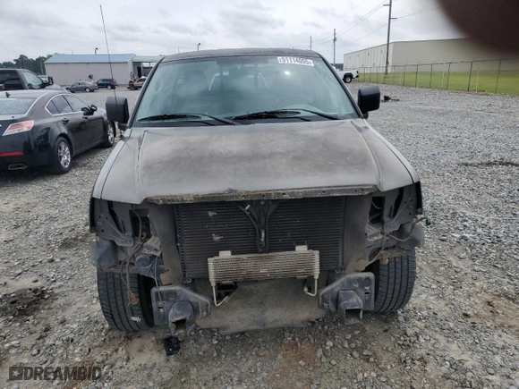 2005 Ford F-150 XL with VIN 1FTRF12W15NB85456, listed as a Copart auction lot 51114055 with 105,747 mi miles and Salvage Title. Bid and sale history available at carsss.com. Image 5.