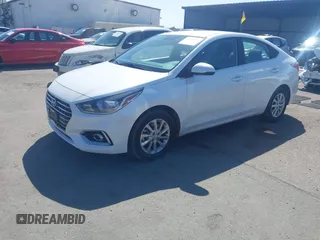 2022 Hyundai Accent SE with VIN 3KPC24A61NE178497, listed as a IAAI auction lot 41814752 with 21,267 mi miles. Bid and sale history available at carsss.com. Image 17.