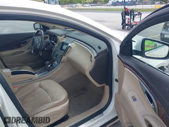 2012 Buick LaCrosse Touring with VIN 1G4GJ5G32CF185769, listed as a IAAI auction lot 42341525 with 138,774 mi miles and . Bid and sale history available at DreamBid. Image 5.