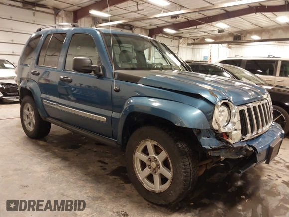 2006 Jeep Liberty Limited with VIN 1J4GL58K76W196950, listed as a IAAI auction lot 41467927 with 125,649 mi miles. Bid and sale history available at carsss.com. Image 1.