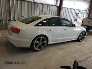 2015 Audi A6 Prestige with VIN WAUHGAFC4FN006740, listed as a Copart auction lot 51461265 with 132,290 mi miles and Clean title. Bid and sale history available at DreamBid. Image 3.