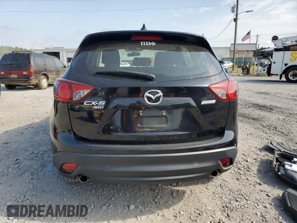 2016 Mazda CX-5 Sport with VIN JM3KE4BY6G0749973, listed as a Copart auction lot 54131635 with 97,480 mi miles and Salvage title. Bid and sale history available at DreamBid. Image 6.