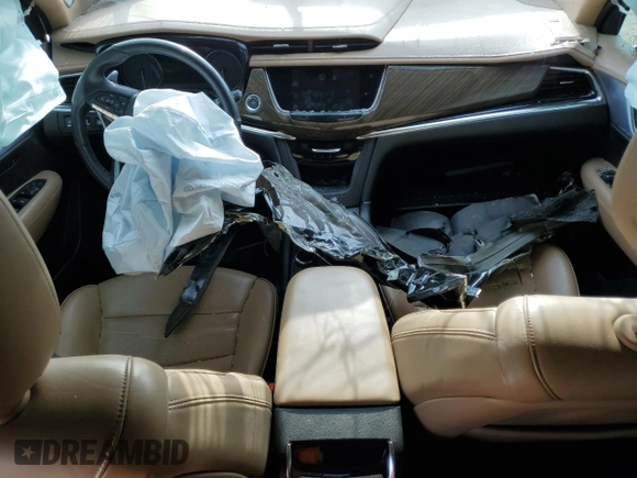 2020 Cadillac XT6 AWD Sport z VIN 1GYKPHRS2LZ172371, wystawiony jako Copart lot #84940074 z przebiegiem Nie podano mil oraz Szkoda całkowita • Salvage title. Historia ofert i sprzedaży dostępna na DreamBid. Obrazek 8.