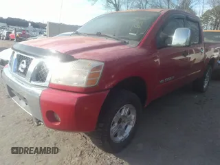 2005 Nissan Titan SE with VIN 1N6BA07B85N563950, listed as a IAAI auction lot 41460268 with 254,065 mi miles and . Bid and sale history available at DreamBid. Image 6.