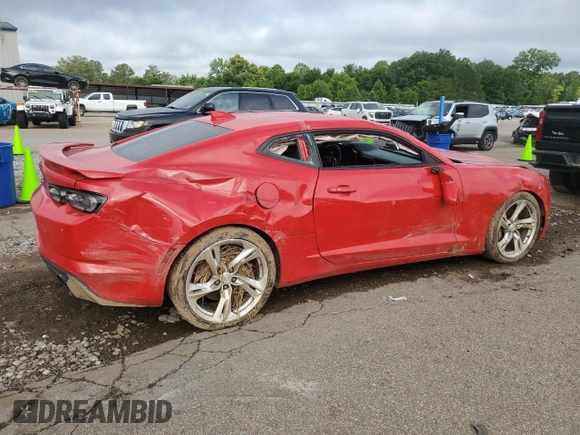 2019 Chevrolet Camaro 2SS с VIN 1G1FH1R79K0110808, выставлен на аукционе Copart как лот 58152615 с пробегом 88 920 миль миль и Списание • Salvage title. История ставок и продаж доступна на DreamBid. Изображение 3.