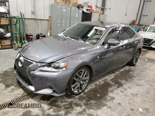 2014 Lexus IS 350 z VIN JTHCE1D29E5003519, wystawiony jako Copart lot #44748635 z przebiegiem 129 859 mil mil oraz Szkoda całkowita • Salvage title. Historia ofert i sprzedaży dostępna na DreamBid. Obrazek 1.