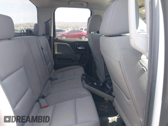 2018 Chevrolet Silverado 1500 Work Truck with VIN 1GCRCNEC5JZ140850, listed as a IAAI auction lot 42000979 with 121,487 mi miles. Bid and sale history available at carsss.com. Image 8.