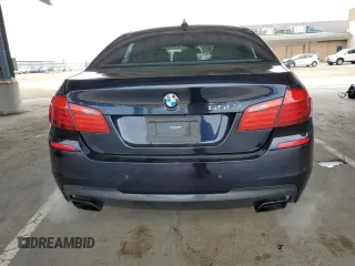 2013 BMW 5 Series 550i with VIN WBAFR9C52DDX80316, listed as a Copart auction lot 53540725 with 122,896 mi miles and Salvage Title. Bid and sale history available at carsss.com. Image 6.