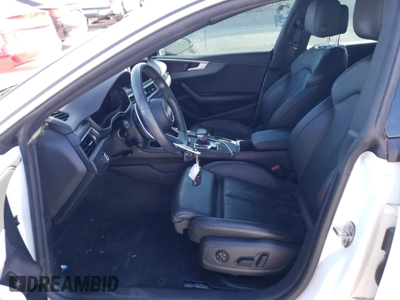 2018 Audi A5 Sportback Premium Plus with VIN WAUENCF53JA018058, listed as a Copart auction lot 38956113 with 42,339 mi miles. Bid and sale history available at carsss.com. Image 7.