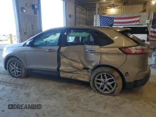 2021 Ford Edge SE with VIN 2FMPK4G96MBA23884, listed as a Copart auction lot 45997735 with 129,558 mi miles and Salvage title. Bid and sale history available at DreamBid. Image 2.