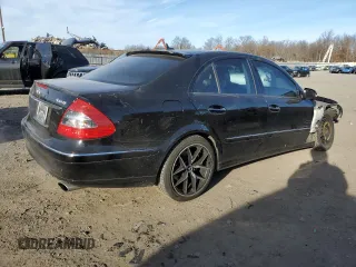 2007 Mercedes-Benz E 550 with VIN WDBUF90X07X223866, listed as a Copart auction lot 50522085 with 118,100 mi miles and Salvage Title. Bid and sale history available at carsss.com. Image 3.