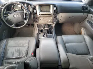 2005 Toyota Land Cruiser with VIN JTEHT05J952072785, listed as a Copart auction lot 46064555 with 184,943 mi miles and Salvage Title. Bid and sale history available at carsss.com. Image 8.