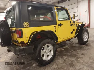 2008 Jeep Wrangler X with VIN 1J8FA24108L597093, listed as a IAAI auction lot 42401363 with 215,424 mi miles and . Bid and sale history available at DreamBid. Image 4.
