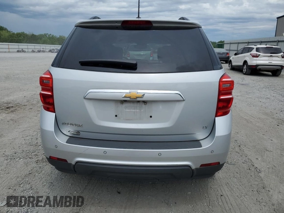 2017 Chevrolet Equinox LT with VIN 2GNALCEK7H6268612, listed as a Copart auction lot 53961595 with 186,734 mi miles and Clean Title. Bid and sale history available at carsss.com. Image 6.