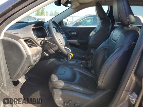 2018 Jeep Cherokee Limited с VIN 1C4PJMDB4JD598439, выставлен на аукционе Copart как лот 70609004 с пробегом 77 367 миль миль и На запчасти • Non repairable. История ставок и продаж доступна на DreamBid. Изображение 7.