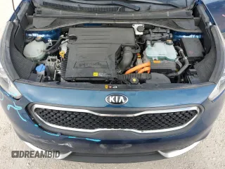 2017 Kia Niro LX with VIN KNDCB3LC9H5091864, listed as a Copart auction lot 63418614 with 115,927 mi miles and Salvage Title. Bid and sale history available at carsss.com. Image 12.