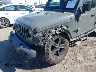 2021 Jeep Wrangler Unlimited Willys with VIN 1C4HJXDM6MW587152, listed as a IAAI auction lot 41687729 with 59,730 mi miles and . Bid and sale history available at DreamBid. Image 6.
