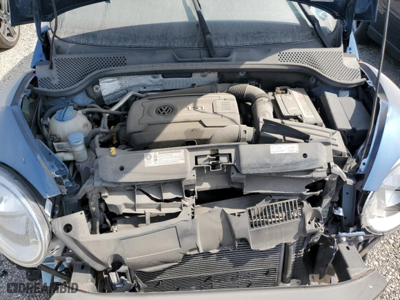 2017 Volkswagen Beetle 1.8T Fleet with VIN 3VWF17ATXHM613449, listed as a Copart auction lot 72195334 with 123,911 mi miles and Salvage Title. Bid and sale history available at carsss.com. Image 11.